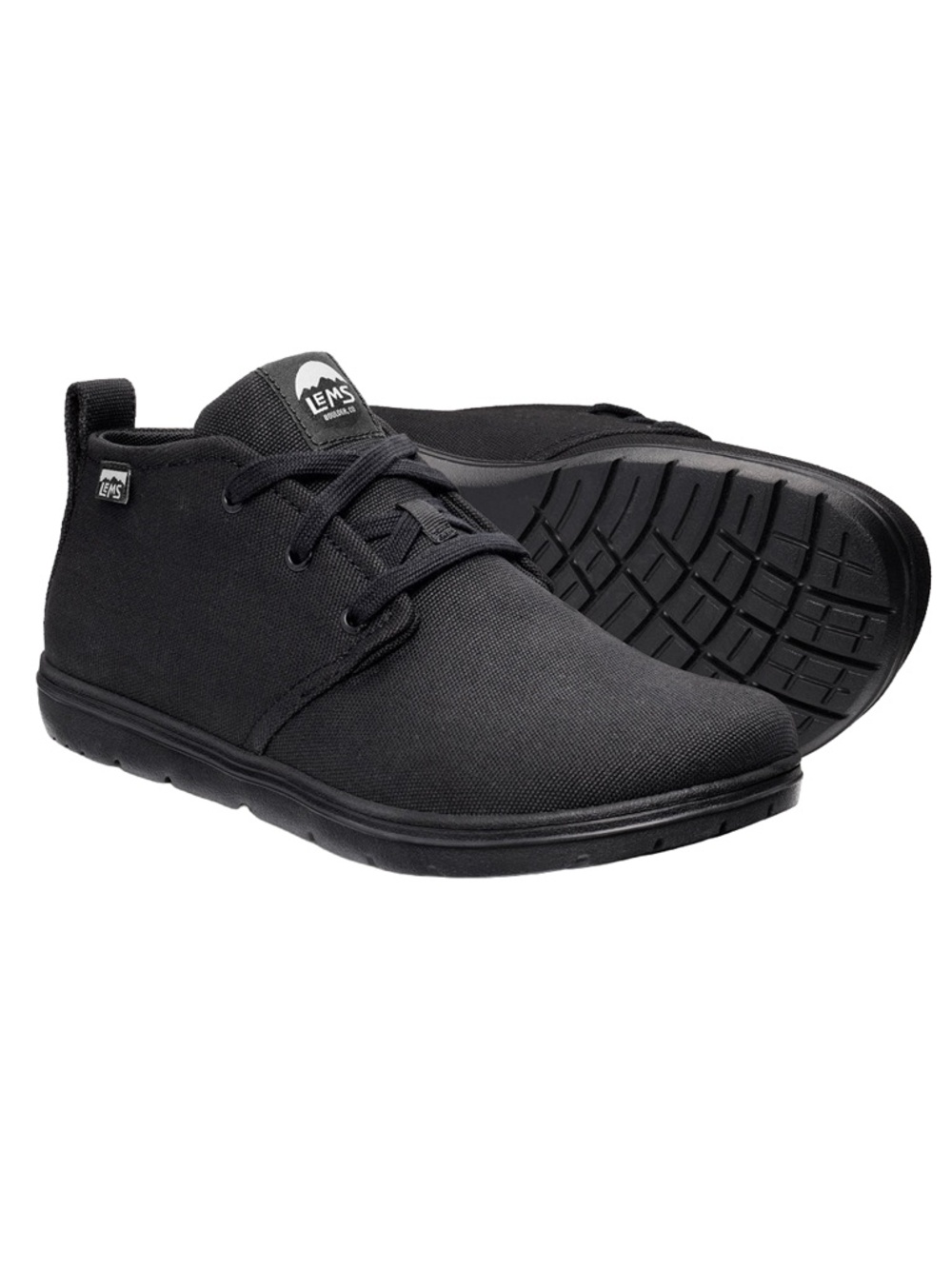 Lems Men’s Chukka Boots in Black - Lightweight Everyday Comfort